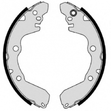 S 54 522 BREMBO Комплект тормозных колодок