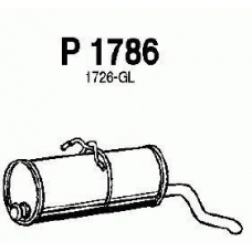 P1786 FENNO Глушитель выхлопных газов конечный