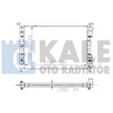 120600 KALE OTO RADYATOR Радиатор, охлаждение двигателя