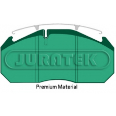JCP2760 JURATEK Комплект тормозных колодок, дисковый тормоз