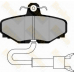 PA527 BRAKE ENGINEERING Комплект тормозных колодок, дисковый тормоз