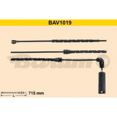 BAV1019 BARUM Сигнализатор, износ тормозных колодок