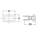 2BM 003 647-021 HELLA Фонарь указателя поворота