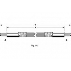 PHC246 TRW Тормозной шланг