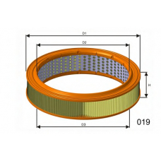 R713 MISFAT Воздушный фильтр