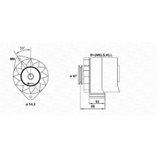 943355127010 MAGNETI MARELLI Генератор