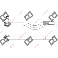 DE1161 DJ PARTS Наконечник поперечной рулевой тяги