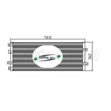 PXNCY-002 Parts mall Конденсатор, кондиционер