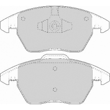 FD7146N NECTO Комплект тормозных колодок, дисковый тормоз