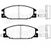 IBD-1904 IPS Parts Комплект тормозных колодок, дисковый тормоз