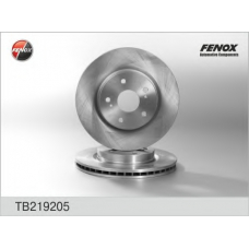 TB219205 FENOX Тормозной диск