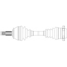 FI3121 General Ricambi Приводной вал