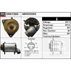 DRA1560 DELCO REMY Генератор