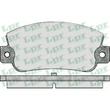 05P410 LPR Комплект тормозных колодок, дисковый тормоз
