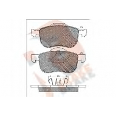 RB1297 R BRAKE Комплект тормозных колодок, дисковый тормоз