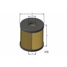 F119 MISFAT Топливный фильтр