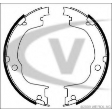 V40-0612 VEMO/VAICO Комплект тормозных колодок