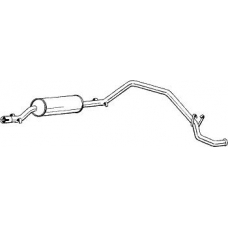 284-497 BOSAL Глушитель выхлопных газов конечный