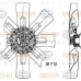 8MV 376 727-371 HELLA Вентилятор, охлаждение двигателя