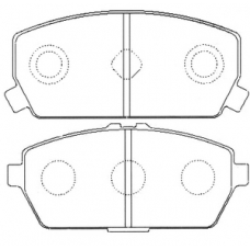 PN-3311 JNBK Колодки тормозные