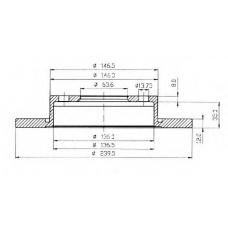 BDC4577 QUINTON HAZELL Тормозной диск