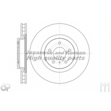 N013-95 ASHUKI Тормозной диск