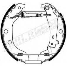 16163 fri.tech. Комплект тормозных колодок