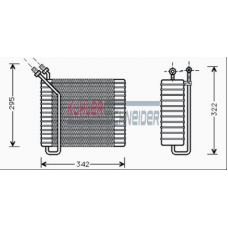 8713201 KUHLER SCHNEIDER Испаритель, кондиционер