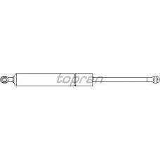 400 658 TOPRAN Газовая пружина, крышка багажник