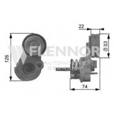 FS99475 FLENNOR Натяжной ролик, поликлиновой  ремень