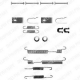 LY1056<br />DELPHI<br />Комплектующие, тормозная колодка