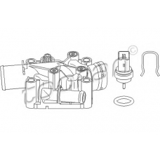 722 327 TOPRAN Корпус термостата