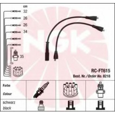 8218 NGK Комплект проводов зажигания