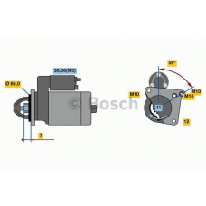 0 986 024 130 BOSCH Стартер