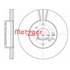6610.10 METZGER Тормозной диск