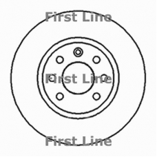 FBD012 FIRST LINE Тормозной диск