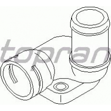 108 200 TOPRAN Фланец охлаждающей жидкости