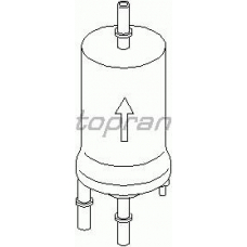 111 121 TOPRAN Топливный фильтр