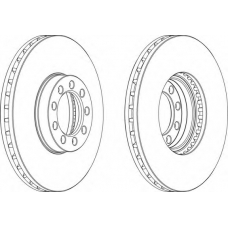 FCR329A FERODO Тормозной диск