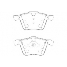 WBP24142A WAGNER LOCKHEED Комплект тормозных колодок, дисковый тормоз