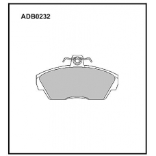 ADB0232 Allied Nippon Тормозные колодки