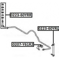 0223-60YRR ASVA Тяга / стойка, стабилизатор
