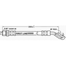 FBH7235 FIRST LINE Тормозной шланг