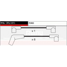 DRL585 DELCO REMY Комплект проводов зажигания