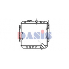 140440N AKS DASIS Радиатор, охлаждение двигателя