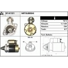 914151 EDR Стартер