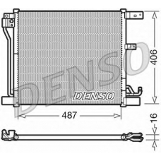 DCN46018 DENSO Конденсатор, кондиционер