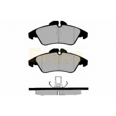 PA1098 BRAKE ENGINEERING Комплект тормозных колодок, дисковый тормоз