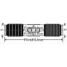 FSG3192 FIRST LINE Пыльник, рулевое управление