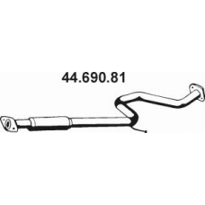 44.690.81 EBERSPACHER Средний глушитель выхлопных газов